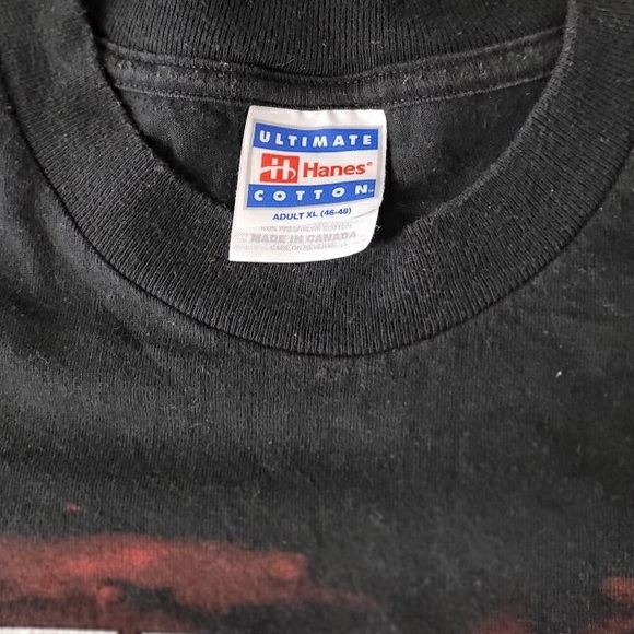 Vintage 1999 Led Zeppelin Band Zoso Tour T-Shirt Hanes Tag Double Sided Size XL - Picture 4 of 5